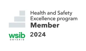 2024 WSIB Health and Safety Excellence Program Badge